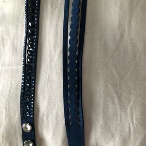 Ladies Swarovski snap bracelet